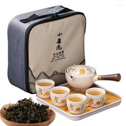 Teaware Sets Chinese Kungfu Teapot Portable Tea Maker Infuser Travel Set Elegant Atmosphere For Restaurants Company Els