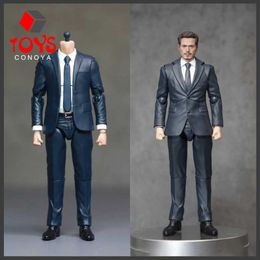 Action Toy Figures Maniple Studio 1/12 Scale Blue Set Body Action Diagram with Hand Model Suitable for 1 12 Maniple Studio SHF MAFEX Head Sculpture S2451536
