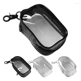 Storage Bags Clear Portable Keychain Pouch Multifunctional Dustproof Charging Cable For Organising Electronic