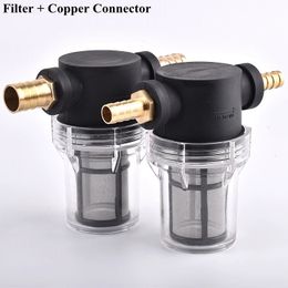1/2 Rain Water Filter Agricultural Irrigation Garden Watering Filters Aquarium Water Tank Strainer 10~200 Mesh Copper Connector 240510