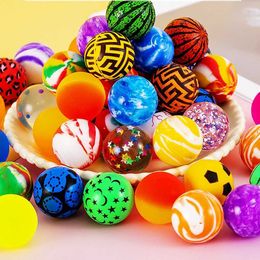 Decompression Toy 12 32mm Fun Soft Bouncy Balls Compression Toy Boys and Girls Party Favour Gifts Pi ata Fillers Toy Carnival Prizes B240515