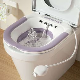 Folding Toilet Sitz Special Wash Bath Tub Soaking For Pregnant Women Hemorrhoid Patient Care Basin L2405