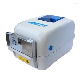 Washable Label Ribbon Printer With Automatic Cutter Clothing Tag Certificate Washed Cloth Self-adhesive Coated Paper M