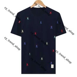 Psyco Bunny Summer Polo Casual T Shirt Mens Womens Skeleton Rabbit 2024 New Design Multi Style Men Shirt Fashion Designer Tshirt Couple Short Sleeve Man Tops 496