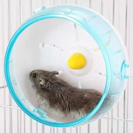 Hamster Exercise Wheel Running Disc Toy Silent Rotatory Jogging Wheel Pet Sports Wheel Toys Guinea Pig Running Round Wheels Cage 240516