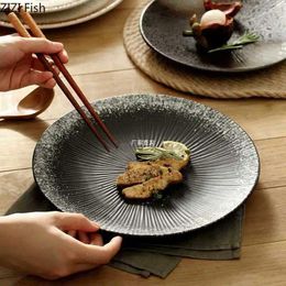 Plates Japanese Retro Cuisine Creative Ceramic Sushi Plate Restaurant Decor Dessert Home Kitchen Cooking Dishes Tableware