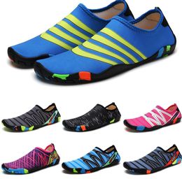 2024 Water Shoes Water Shoes Women Men Slip On Beach Wading Barefoot Quick Dry Swimming Shoes Breathable Light Sport Sneakers Unisex 35-46 GAI-45555