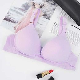 Maternity Intimates Nursing bra for women breathable mesh underwear pregnant open cup nursing closed before feeding maternity clothing d240517