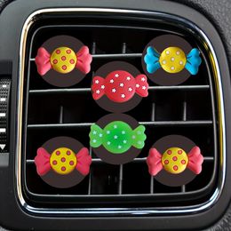 Interior Decorations Candy Cartoon Car Air Vent Clip Outlet Per Conditioner Clips Accessories For Office Home Drop Delivery Otn8X