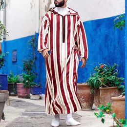 Ethnic Clothing Muslim Men Kaftan Robes Pakistan Traditional Loose Middle East Thobe Arab Abaya Turkish Dress Dubai Islam