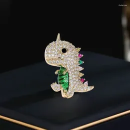 Brooches Cute Dinosaur Animal Brooch Elegant Atmospheric Creative And Personalised Clothing Accessories Pins