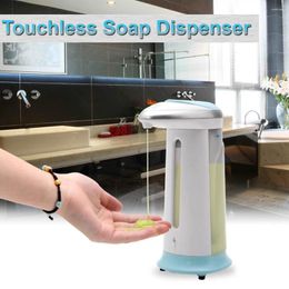 Liquid Soap Dispenser 280ml Automatic Stainless Steel IRSensor Touchless For Kitchen Bathroom Drop