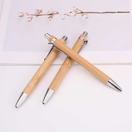 Packaging Selling Bamboo Pen Environmentally Friendly and Wood Pr Ballpoint Uv Printing Carving Advertising Signature
