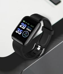 Akıllı Bileklik Spor İzle Akıllı Bileklik Akıllı Fitness Tracker Kalp Hızı İzleme Çoklu Spor Modu 1.44 inç D13 Büyük Ekran 116Plus 1 PCS