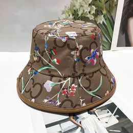 Designer wide-brimmed hat Unisex bucket hat Luxury logo shade hat Fashion outdoor casual hat High quality comfy hat 11