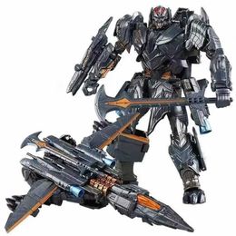 Transformation toys Robots Metamorphosis Action Diagram Toy Masterpiece Mega Galvatron Movie Model 19cm ABS Metamorphosis Car Robot Doll Gift WX