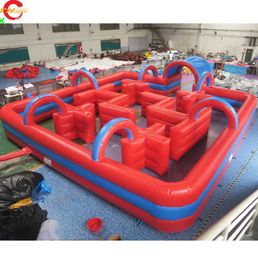 wholesale Free Ship Outdoor Activities 12x12x2.5mH (40x40x8.2ft) Blow Up Giant inflatable maze arena carnival sport game for sale