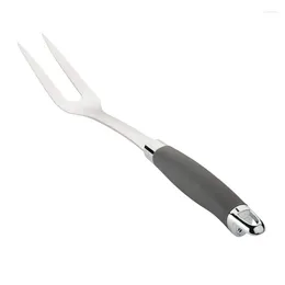 Forks And Gadgets SureGrip Stainless Steel Fork 13.25-Inch Graphite Steak Knife Set Lunch Accesorios For Kids Microbrick P