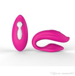 WOWYES Sex Machine Clit Stimulator Sex Vibrators Women Wireless Remote Control Dual Vibrator For Couples Vibrating Anal Sex Toys1661131