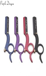1Pcs 127cm Purple Dragon Stainless Men Straight Barber Edge Steel Razor Shaving Knife Hair Removal Tools 1Piece Blade Popular S9680050