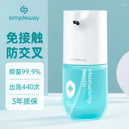 Liquid Soap Dispenser Mousse Automatic Washing Hand Sanitizer Intelligent Induction Foam Mobile Phone Non-contact Antibacterial