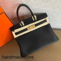 Classic Platinum Handbags Designer Top Designers Layer Togo Leather Lychee Pattern Women's Handbag Single Shoulder Cross Large IZSE