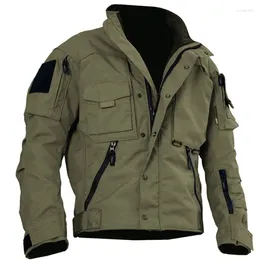 Men's Jackets Military Tactical Jacket Spring And Autumn Casual Fashion Baseball Uniform Man Outdoor Sports Tops Thin Section 2024