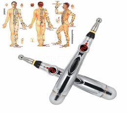 Electronic Acupuncture Pen Therapy Pen Safe Meridian Energy Heal Massage Body Head Neck Leg Health Massageadores7197522