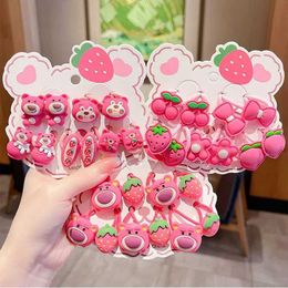 Hair Accessories 10 pieces of flower bow baby womens headband elastic headband childrens tail hair tie woven fashionable hair accessories WX