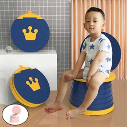 Portable Children Folding Toilet Training seat for kids Potty, Easy to Clean, Multi Function L2405