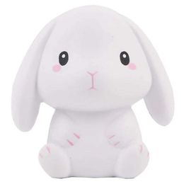 Decompression Toy Squishy Kawaii Giant Rabbit Simulation Scented Slow Rising Squishies Creative Soft Stress Relief Squeeze Toys 11x10 CM H240516