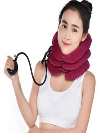 Neck Massager Air Cervical Neck Traction Soft Brace Device Head Back Shoulder Neck Pain Health Care3754660