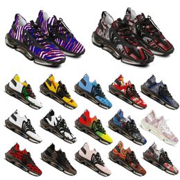 Free shipping Customised Sports Shoes DIY Design Men Women Personalise Diversify Breathable Heighten Comfortable Triple White Pink Black Fashion Walkers Hikers