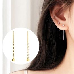 Dangle Earrings Elegant Tassel For Women Grils Classic Trendy Simple Korean Fashion Drop Earring Jewerly Gifts