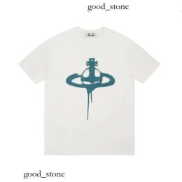 viviane westwood Mens T-shirts Spray Orb T-shirt Brand Clothing Men Women Summer T Shirt with Letters Cotton Jersey High Quality Tops viviane westwood shirt 535
