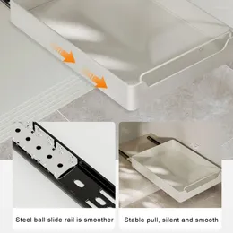 Kitchen Storage Baking Utensil Organizer Rack Heavy Duty Drawer With Self-adhesive Stripe For Seasoning Small