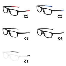 Sunglasses Transparent Myopia Glasses Women Men Unisex Square Eyewear Computer Ultralight Eyeglasses Clear Lens Sun Glasses With Bags