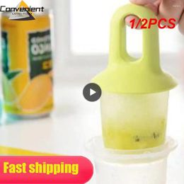 Baking Moulds 1/2PCS Mini Ice Popsicle Mould Cream Ball Lolly Maker Moulds Baby Fruit Shake Homemade Pops