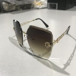 High quality aviator sunglasses design women sun glasses Polarised lens UV400 square frame for men with box 260E