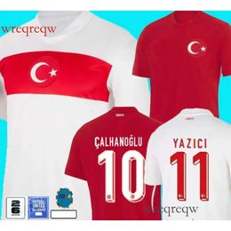 2025 Turkiye Soccer Jersey 2024 Euro Cup Turkey National Team Home Away DEMIRAL Kokcu YILDIZ ENES calhanoglu Football Shirts Kit