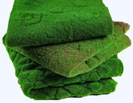 Artificial Grass Lawn Fake Moss Simulation Green Plant Wall Moss Artificial Foliage for Home Wedding Decoration7669779