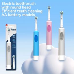Electric Toothbrush Rotary Round Head Adult Soft Bristle Induction Automatic Mens And Womens Couples Set Compatible With Oraby 240511