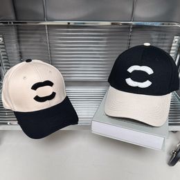 Mens Designer Bucket Hat for Men Women Brand Letter Ball Caps 4 Seasons Adjustable Luxury Sports Black White Splice Baseball Hats Cap Binding Sun Hats