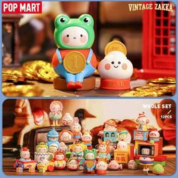 Blind box POP MART BOBO COCO Retro ZAKKA Series Blind Box Toy Guessing Bag Mysterious Box Mistery Box Caixa Action Picture Surpresa Cute Model WX