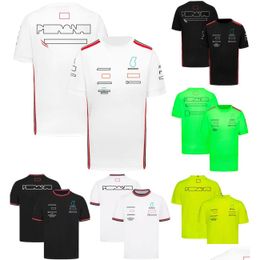 Motorcycle Apparel Forma 1 Racing Team T-Shirt F1 2022 2023 Season Motorsport Casual Mens Shirt Breathable Short Sleeve Jersey Summer Otmd7
