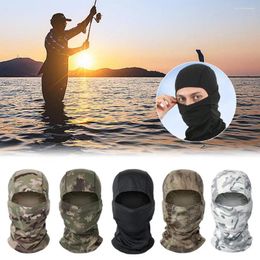 Bandanas Tactical Balaclava Full Face Mask Outdoor Hiking Cycling Camping Camo For Bike Head Cover Quick-drying Breathable Scar E8E3