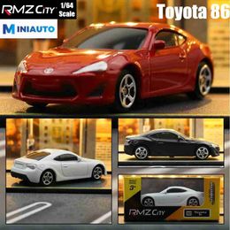 Diecast Model Cars 1/64 Toyota 86 1 64 Diesel Super Sport Toy Car Model 3Hot Wheels Mini Zinc Alloy Metal Gift for Boys Children Kid WX