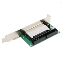 Mugs 40-Pin Cf Compact Flash Card To 3.5 Ide Converter Adapter Pci Bracket Back Panel