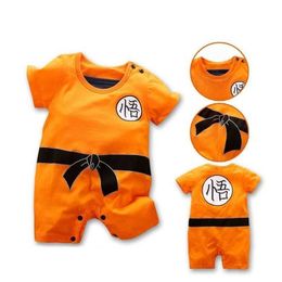 Rompers Preschool Anime odgrywanie role Dragon dbz odzież chłopcy i dziewczęta kombinezon dzieci demon zabójcy ubrania dla niemowląt nowonarodzone kombinezony 018 miesięcy ol2405