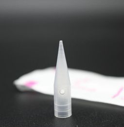 100Pcs Disposable Needle Tips Permanent Makeup Eyebrow Lip Needle Caps Nozzle For Sunshine Giant Sun Tattoo Machine Gun9599969